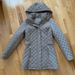 Calvin Klein quilted coat